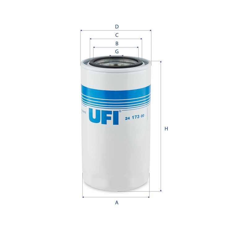 UFI FILTERS 24.173.00 Kraftstofffilterelement