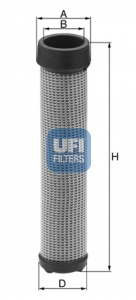 UFI FILTERS 27.565.00 air filter element