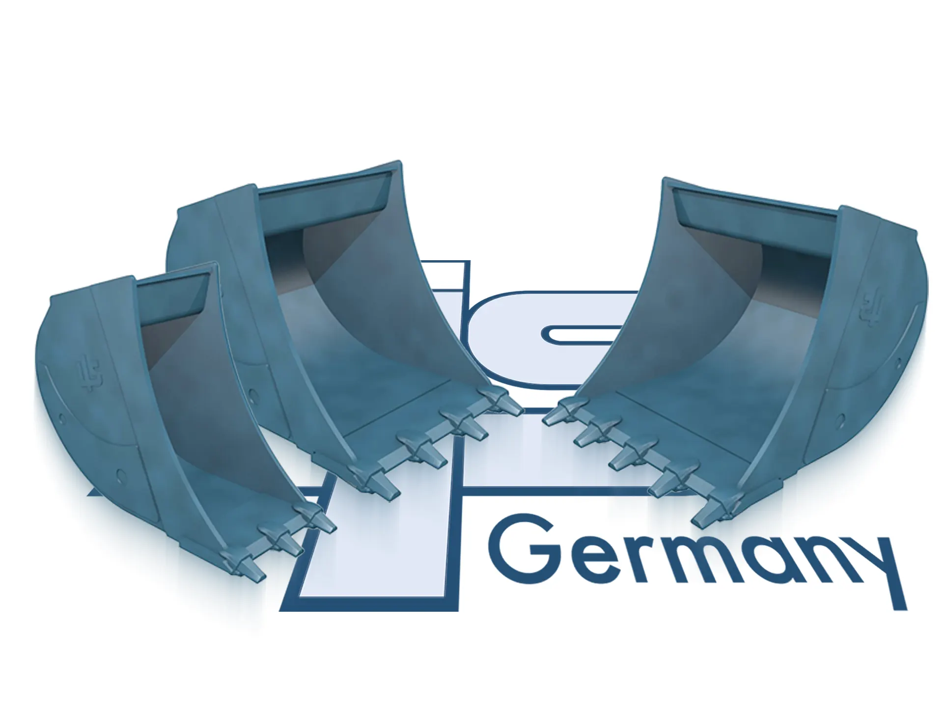 Kategorieübersicht: Schwere LIS Germany Tieflöffel und Baggerschaufeln für Bagger der 18 bis 25 Tonnen Klasse (Kategorie LK8).