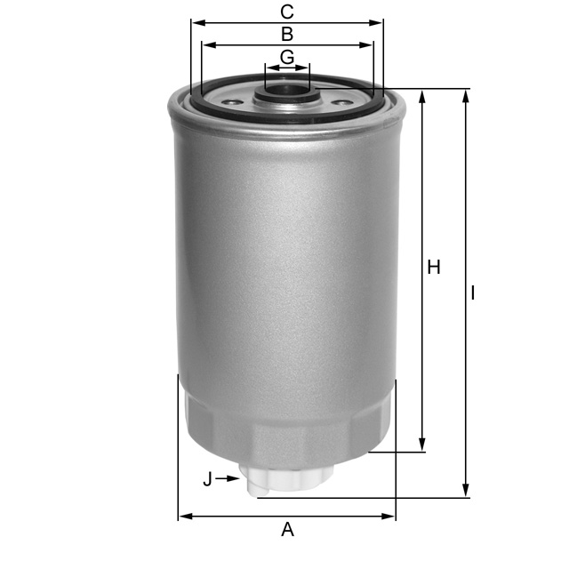 Fil Filter ZP3071AF fuel filter spin-on