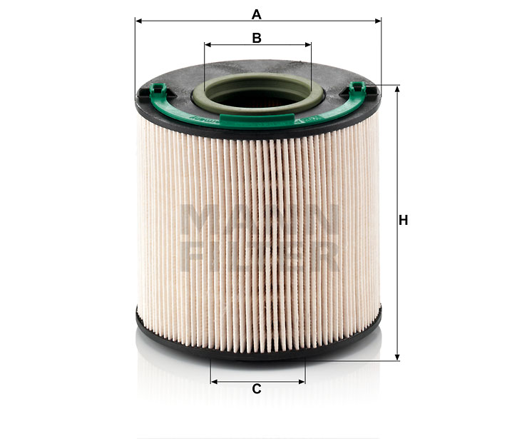MANN-FILTER PU1040x Kraftstofffilterelement (metallfrei)