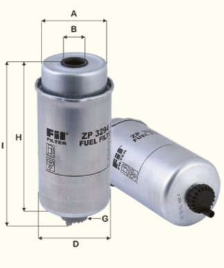 Fil Filter ZP3294F Kraftstofffilter SpinOn