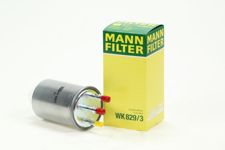 MANN-FILTER WK829/3 Kraftstoff-Leitungsfilter (Inline)
