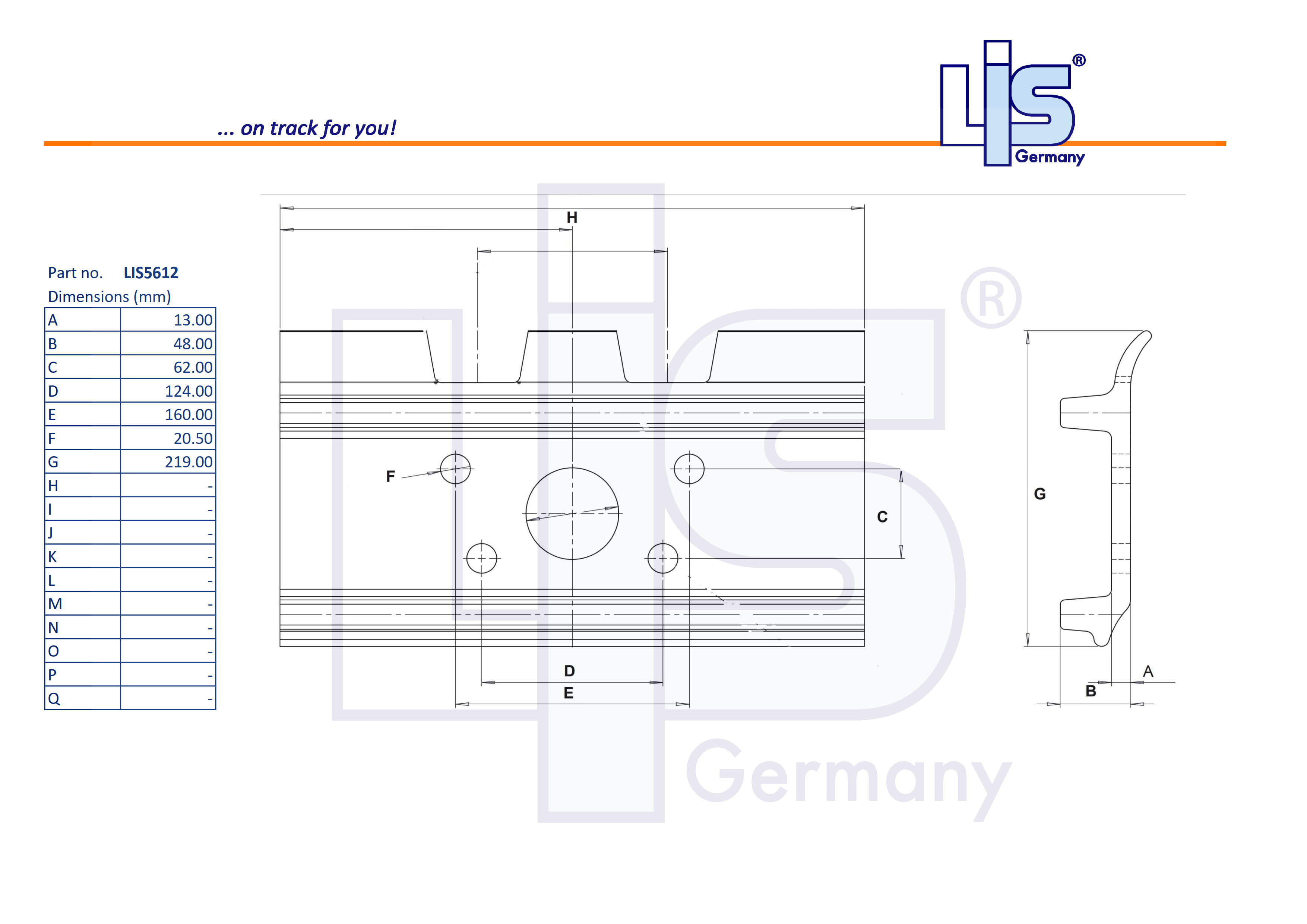 Double Grouser Shoe 600/13mm