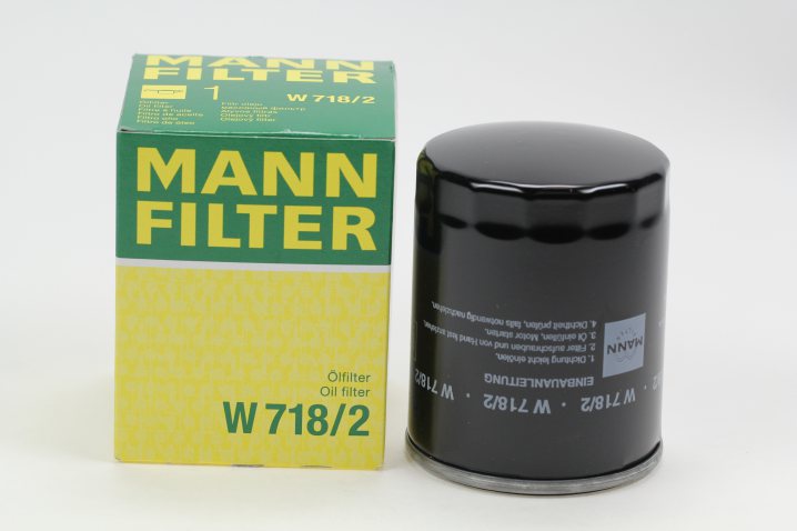 MANN-FILTER W718/2 Wechselfilter SpinOn