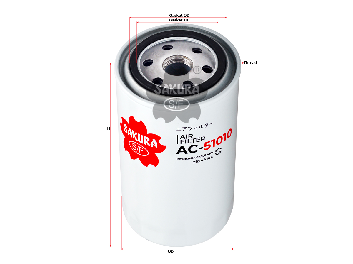 AC-51010 Kraftstofffilter SpinOn