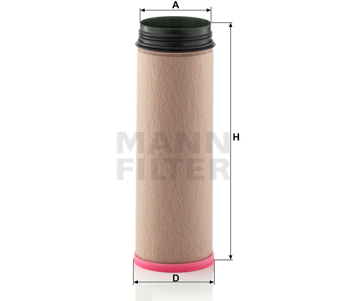 MANN-FILTER CF1640 Luftfilterelement (sekundär NLG28-28)