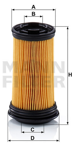 MANN-FILTER U5001Kit Harnstofffilterelement (Servicekit)
