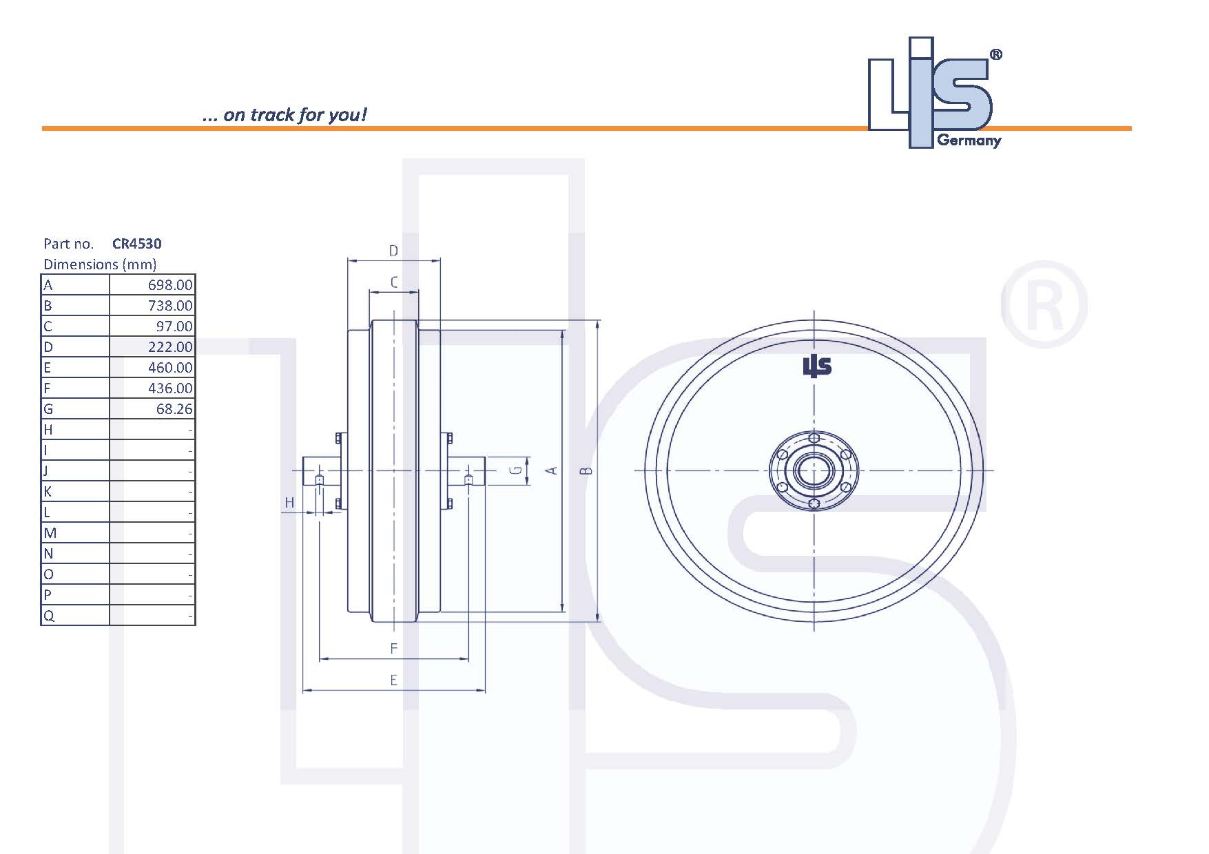 LIS® Idler CR4530