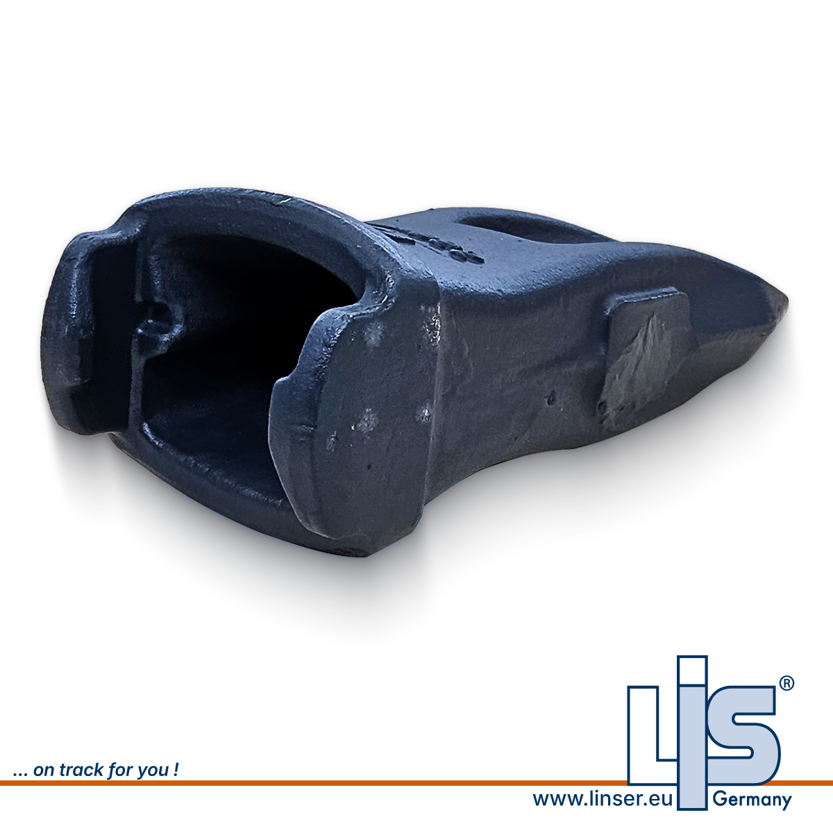 LIS Baggerzahn K90 2209099 von der Seite für CAT K-System.