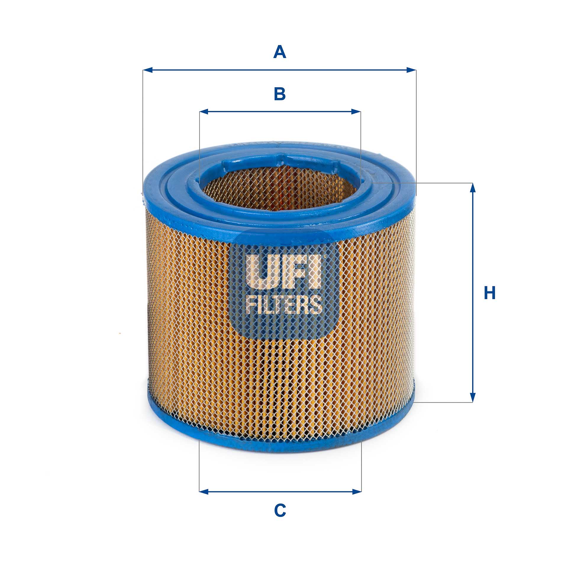UFI FILTERS 27.808.00 Luftfilterelement