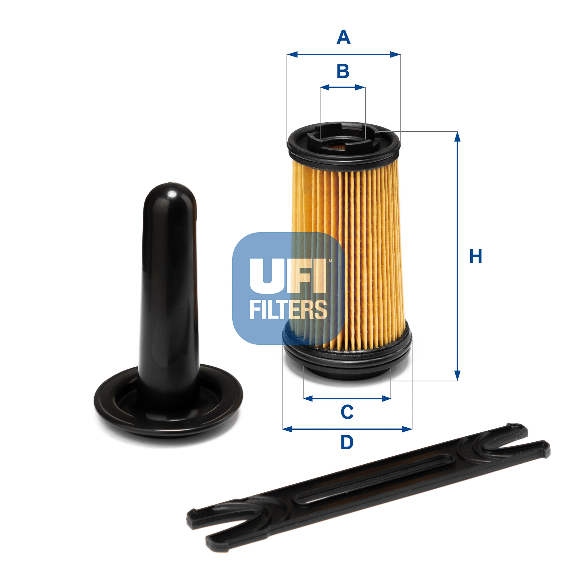UFI FILTERS 44.005.00 Harnstofffilterelement (Servicekit)