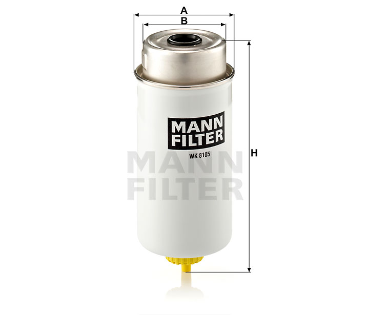 MANN-FILTER WK8105 Kraftstoffwechselfilter