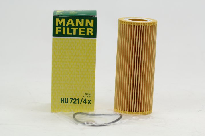 MANN-FILTER HU721/4x Flüssigkeitsfilterelement (metallfrei)