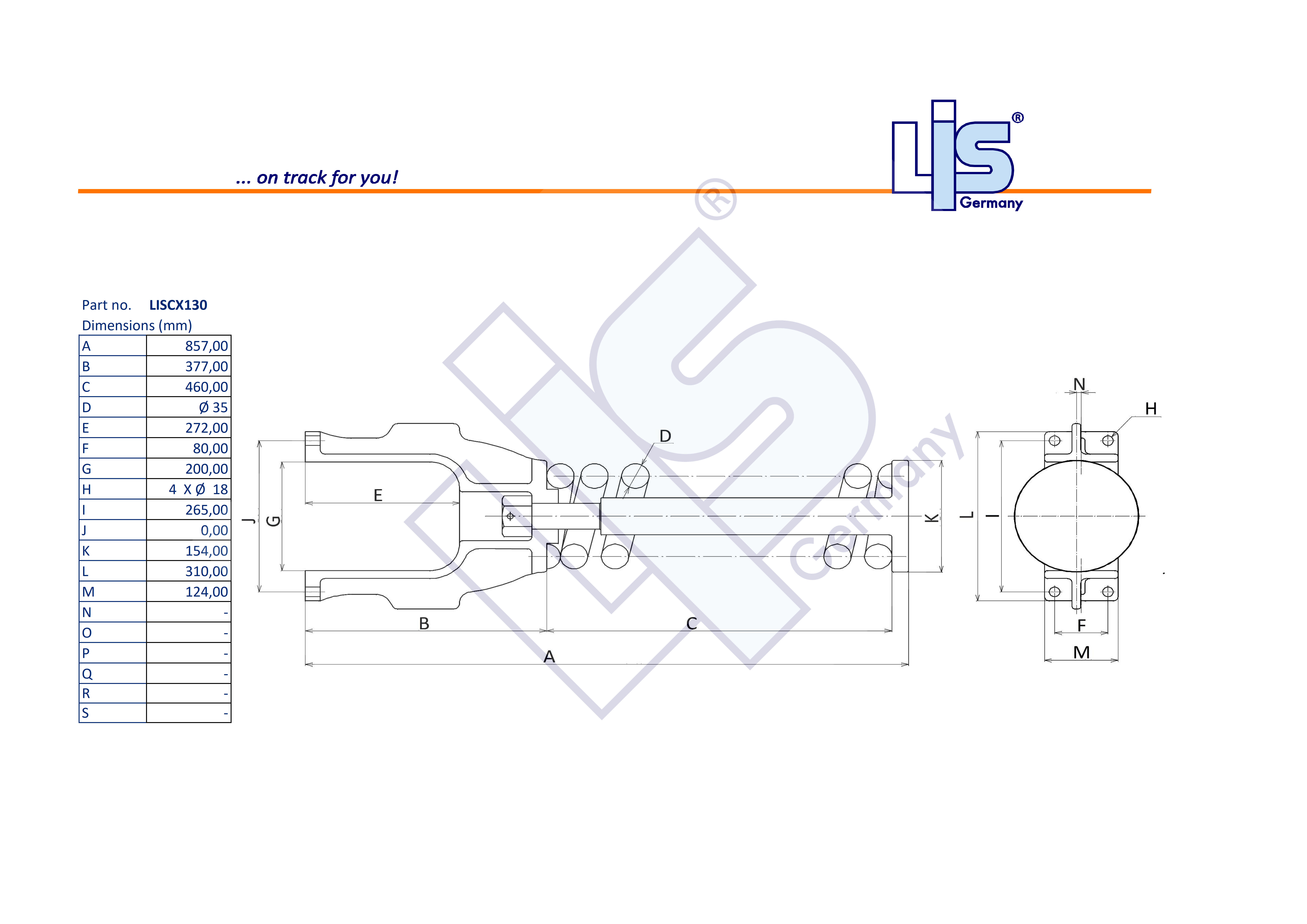 TRACK ADJUSTER & SPRING ASSEMBLY