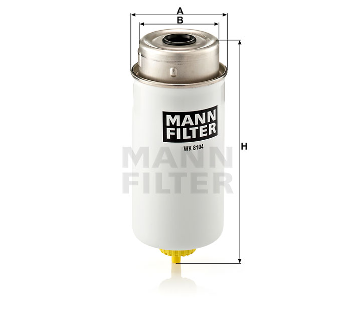 WK8104 Kraftstoffwechselfilter