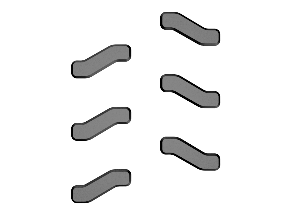 Gummikette 190x45x72SRT