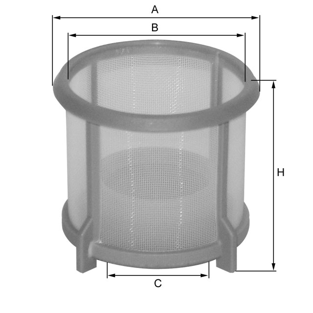 Fil Filter MFE1600 Kraftstofffilterelement (metallfrei)