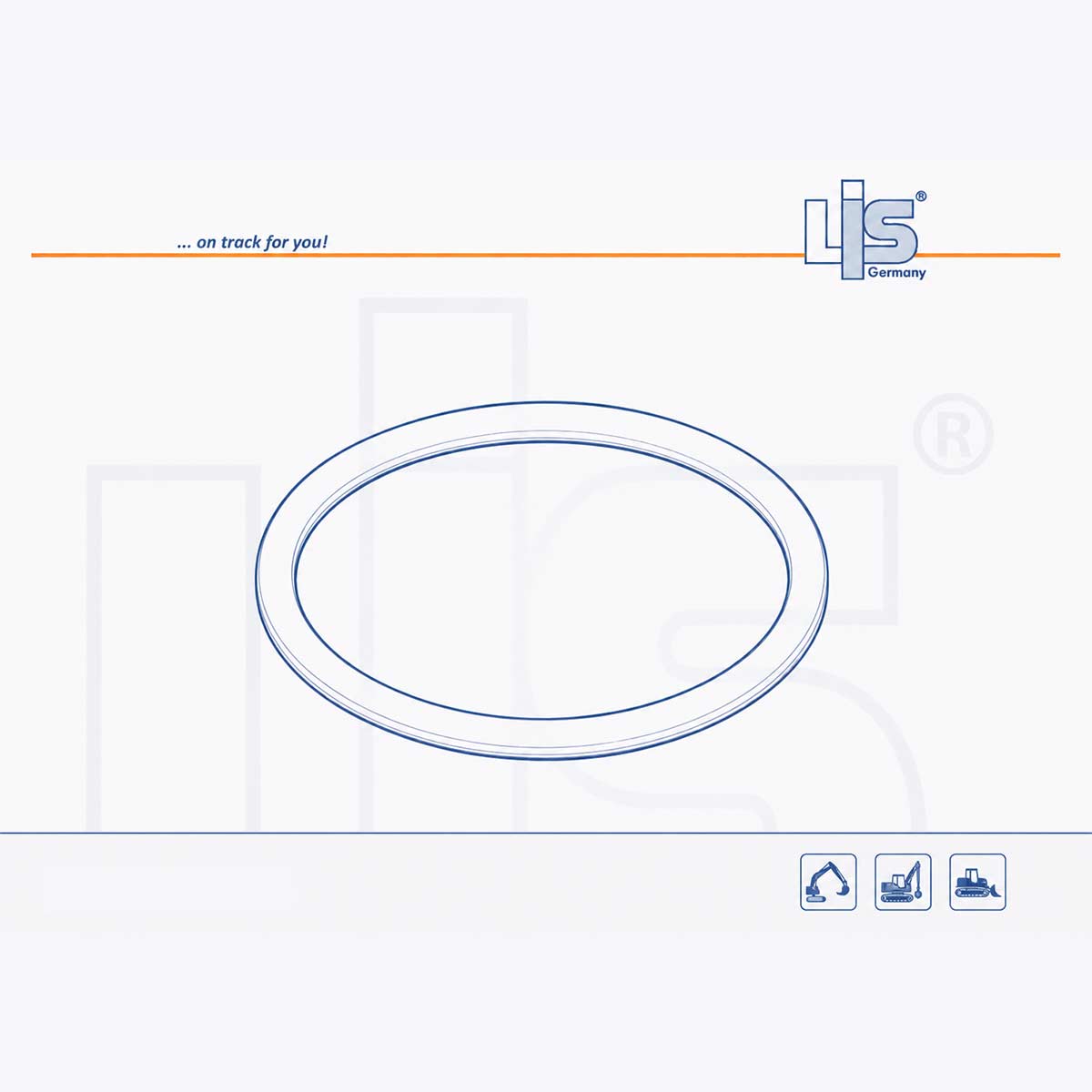 Baumaschinen O-ring Platzhalter bild.
