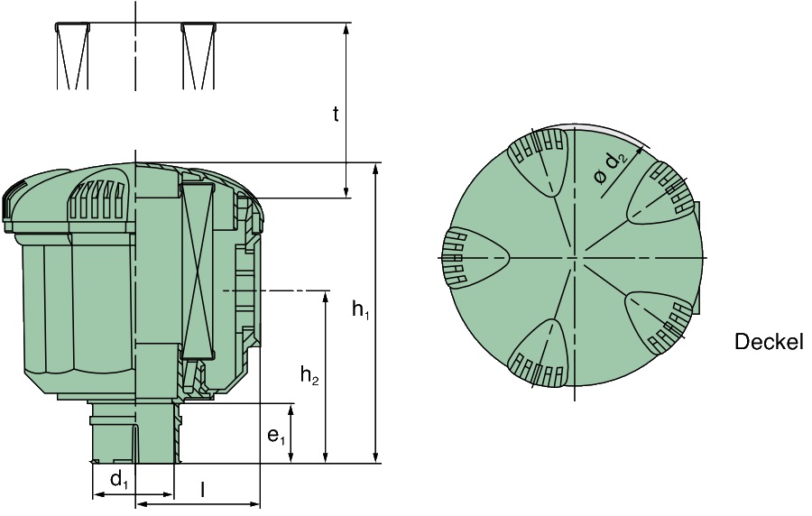 MANN+HUMMEL Luftfilter 4405077997 (Picolino Ansaugfilter)