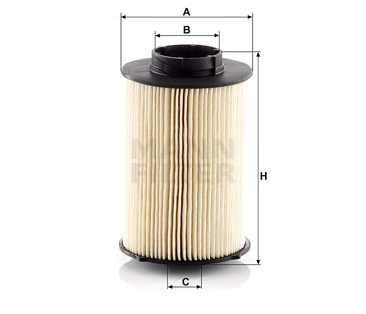 MANN-FILTER PU10020x Kraftstofffilterelement, metallfrei
