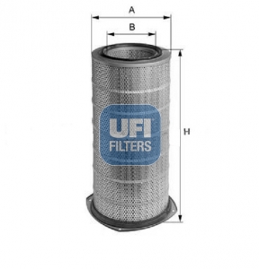 UFI FILTERS 27.548.00 air filter element