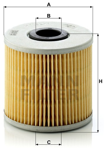 MANN-FILTER H1032/1x Flüssigkeitsfilterelement