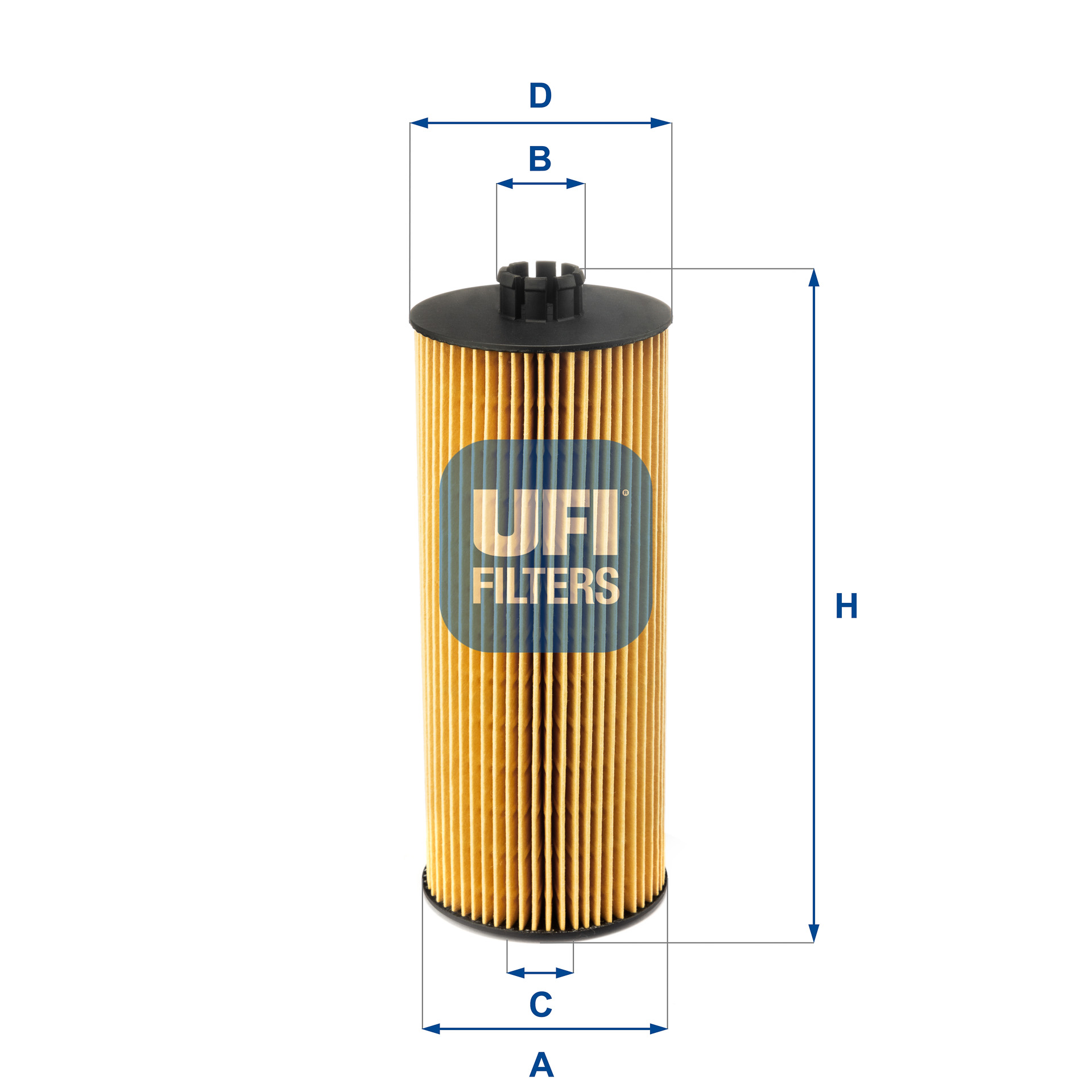 UFI FILTERS 25.005.00 Ölfilterelement