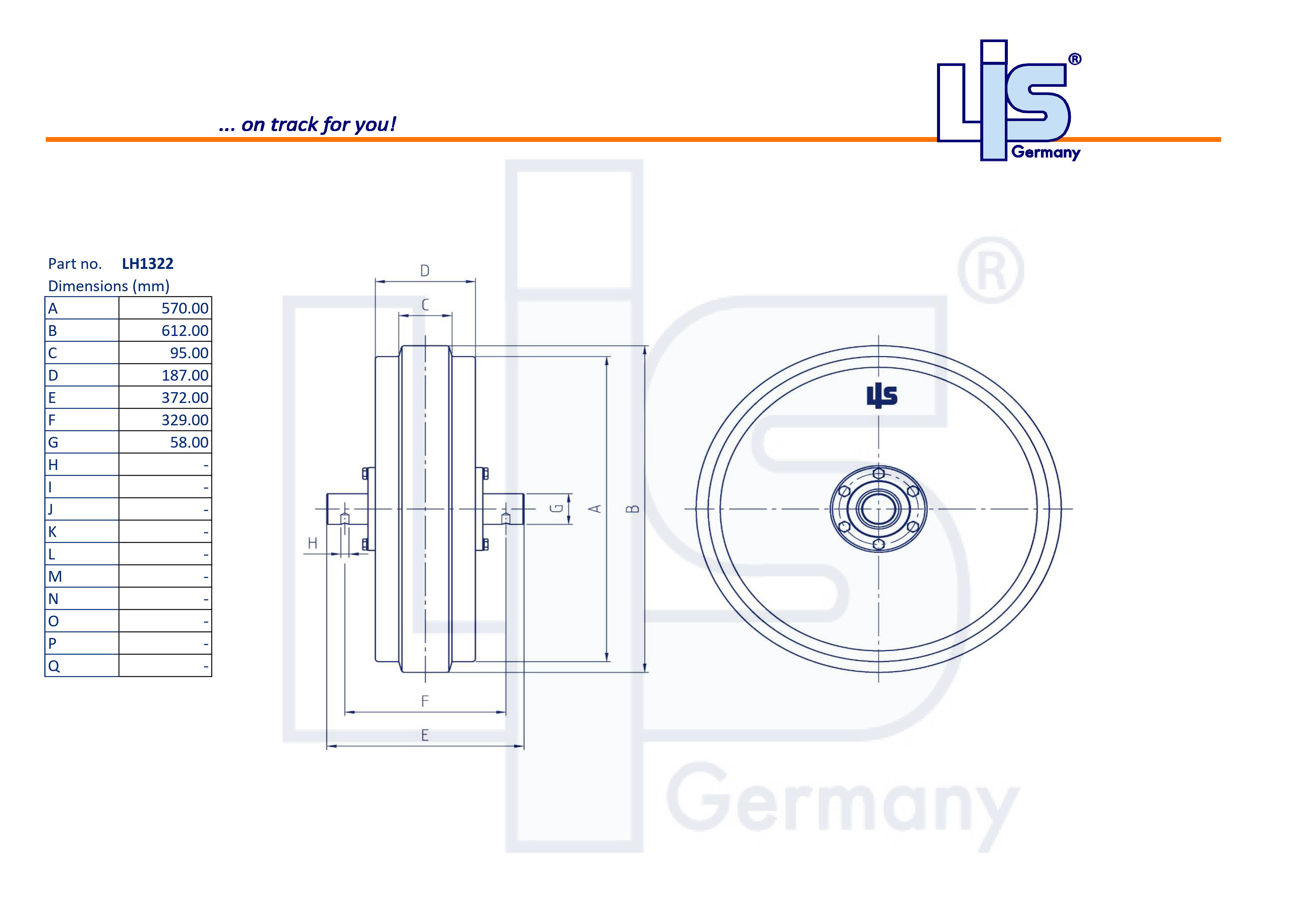 LIS® Idler LH1322