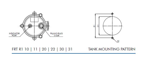 FRTR110000BB20C000S0 Leitungsfiltergehäuse (Rücklauffilter)