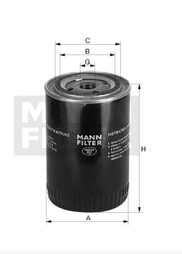 MANN-FILTER W7053 Ölfilter SpinOn