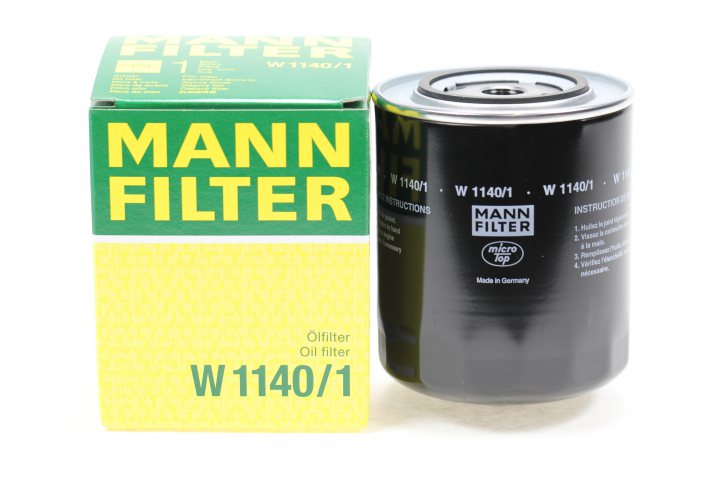 MANN-FILTER W1140/1 oil filter spin-on