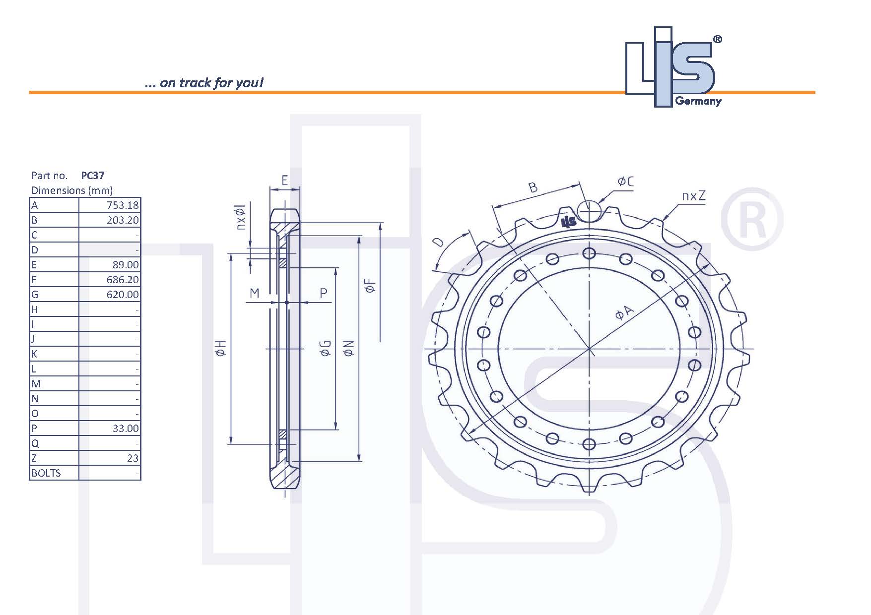 SPROCKET RIM