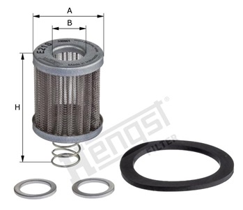 HENGST FILTER E21SD809 Kraftstofffilterelement