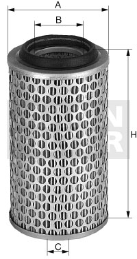 MANN-FILTER C361142 Luftfilterelement