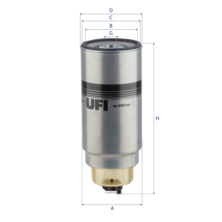 24.253.00 Kraftstofffilter SpinOn