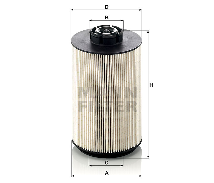PU1058x Kraftstofffilterelement (metallfrei)
