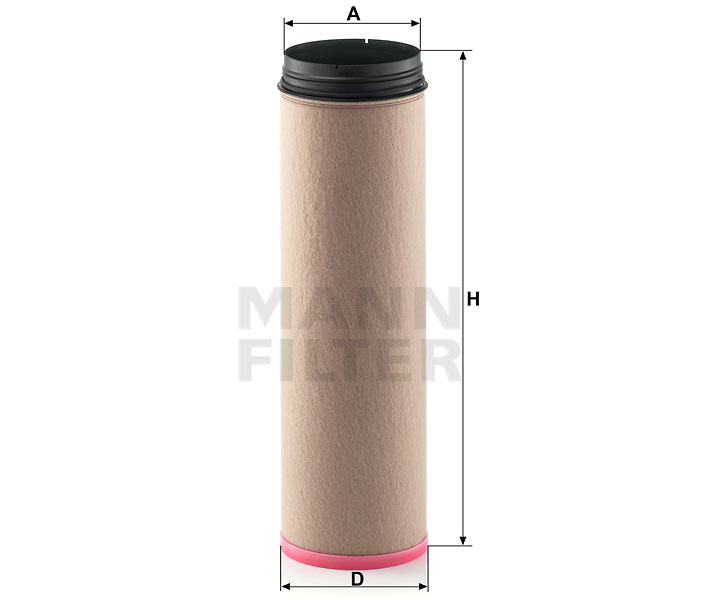 MANN-FILTER CF1840 air filter element (secondary NLG37)