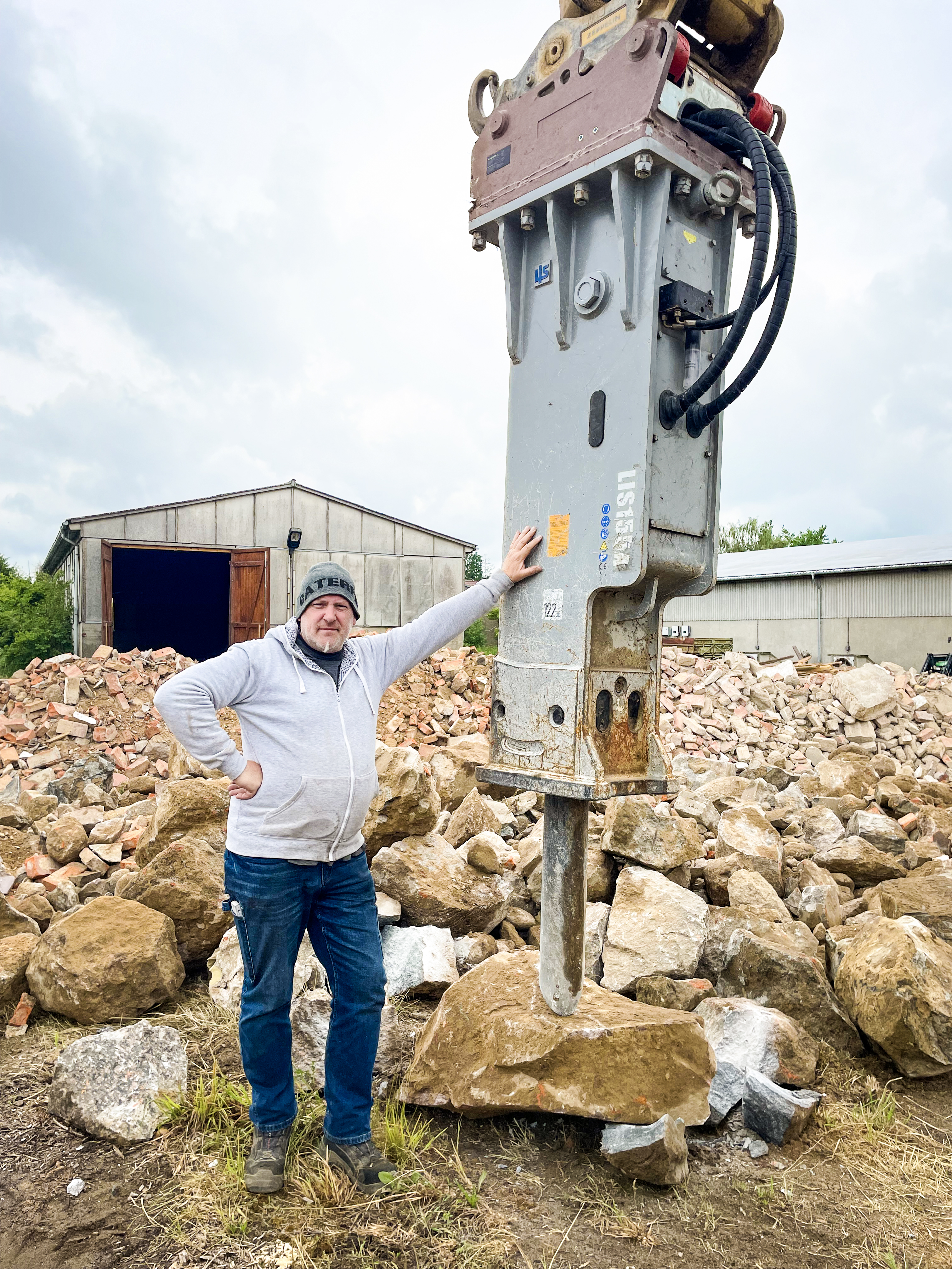 LIS Hydraulikhammer im Praxiseinsatz