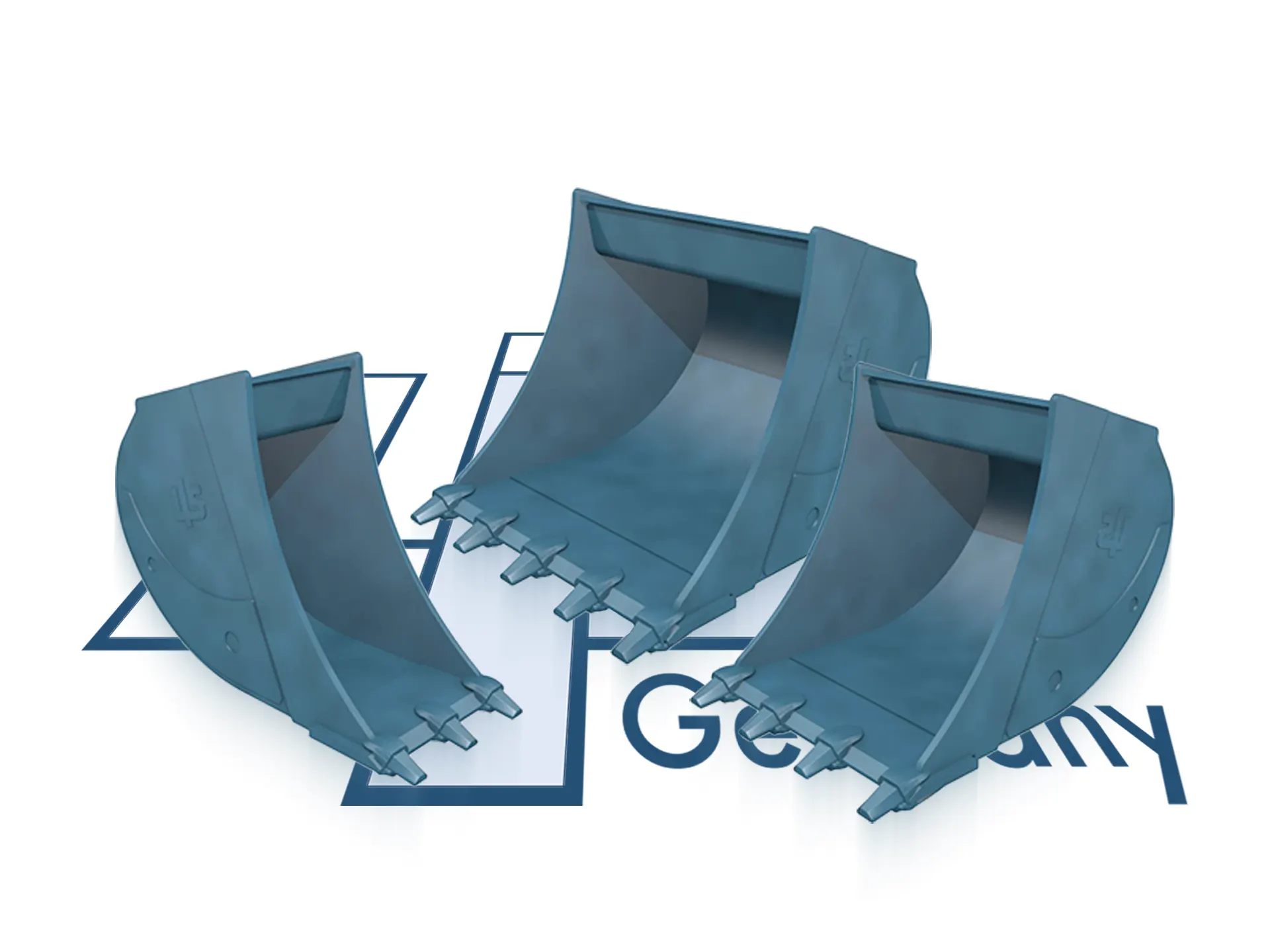 Kategorieübersicht: Schwere LIS Germany Tieflöffel und Baggerschaufeln für Großbagger der 24 bis 30 Tonnen Klasse (Kategorie LK9).