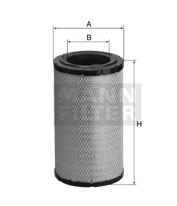 MANN-FILTER C281045/2 Luftfilterelement