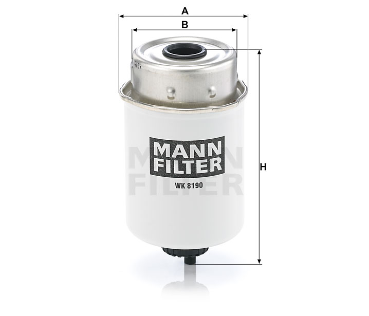 MANN-FILTER WK8190 Kraftstofffilter SpinOn