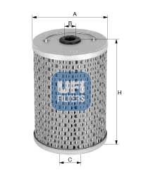 UFI FILTERS 26.666.00 Kraftstofffilterelement