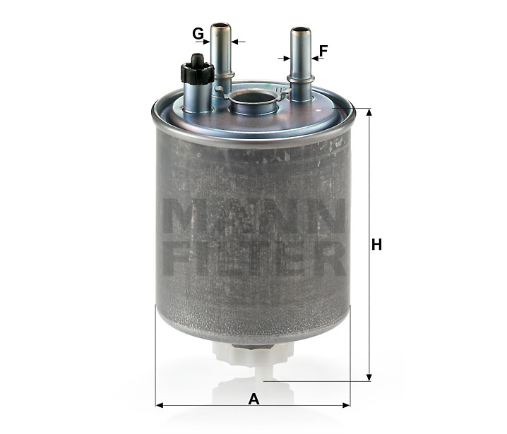 MANN-FILTER WK918/1 Kraftstoff-Leitungsfilter (Inline)