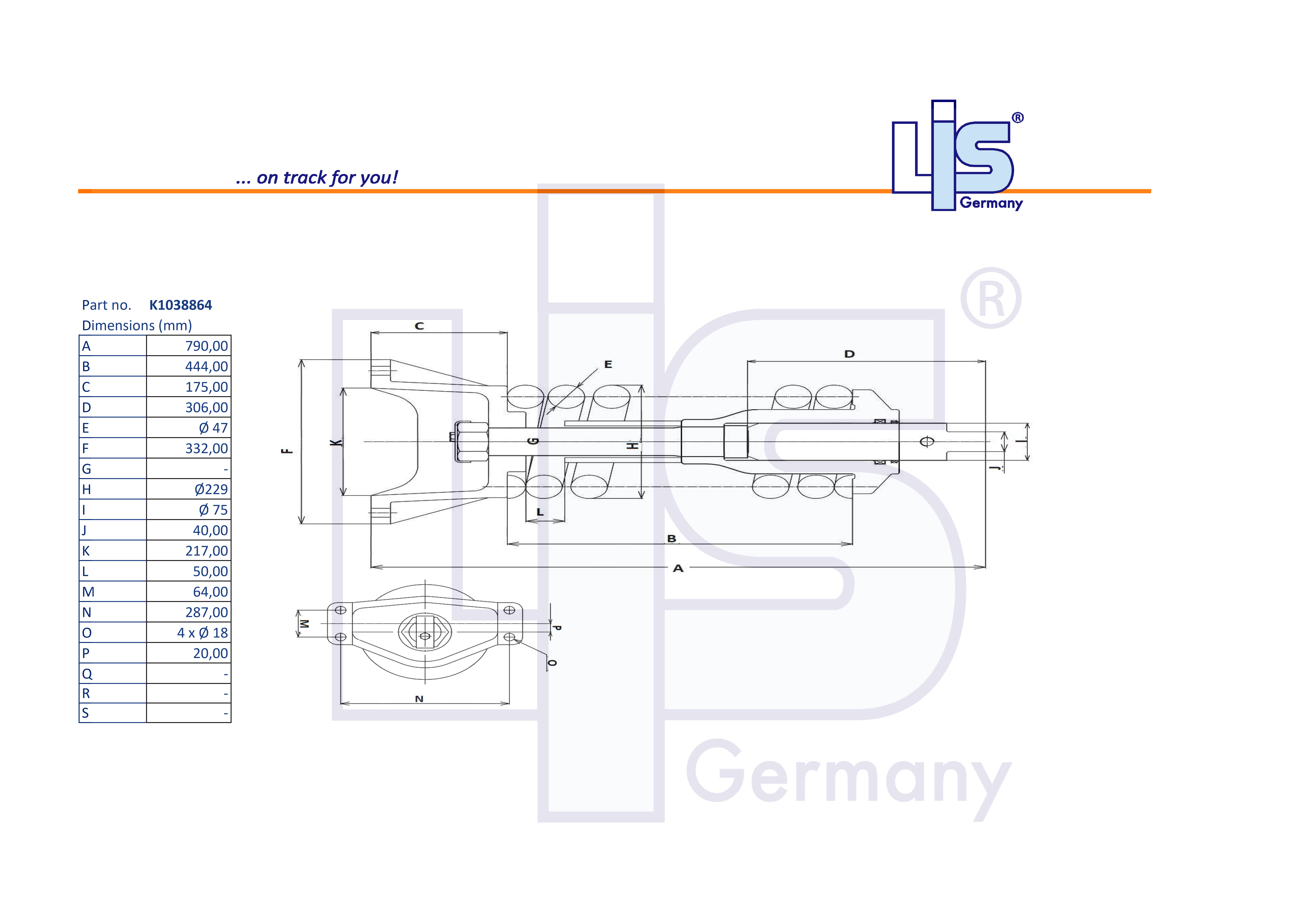 TRACK ADJUSTER to fit DX225,DX230LC