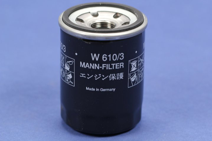 MANN-FILTER W610/3 Wechselfilter SpinOn