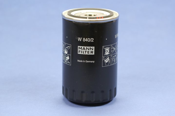 MANN-FILTER W840/2 oil filter (spin-on)