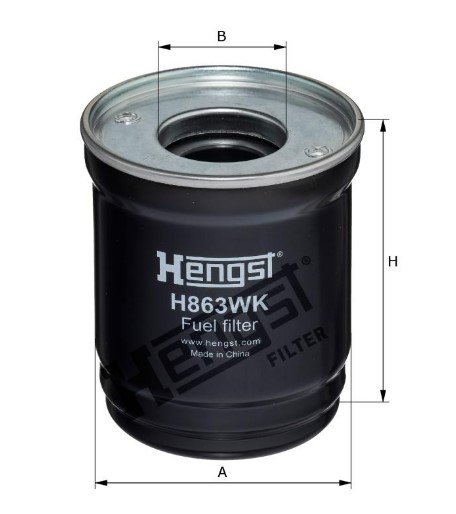 HENGST FILTER H863WKD888 Kraftstoff-Leitungsfilter