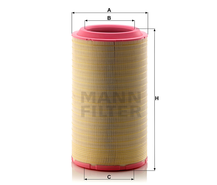 MANN-FILTER C372680/2 air filter element
