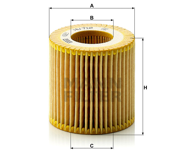 HU710x liquid filter